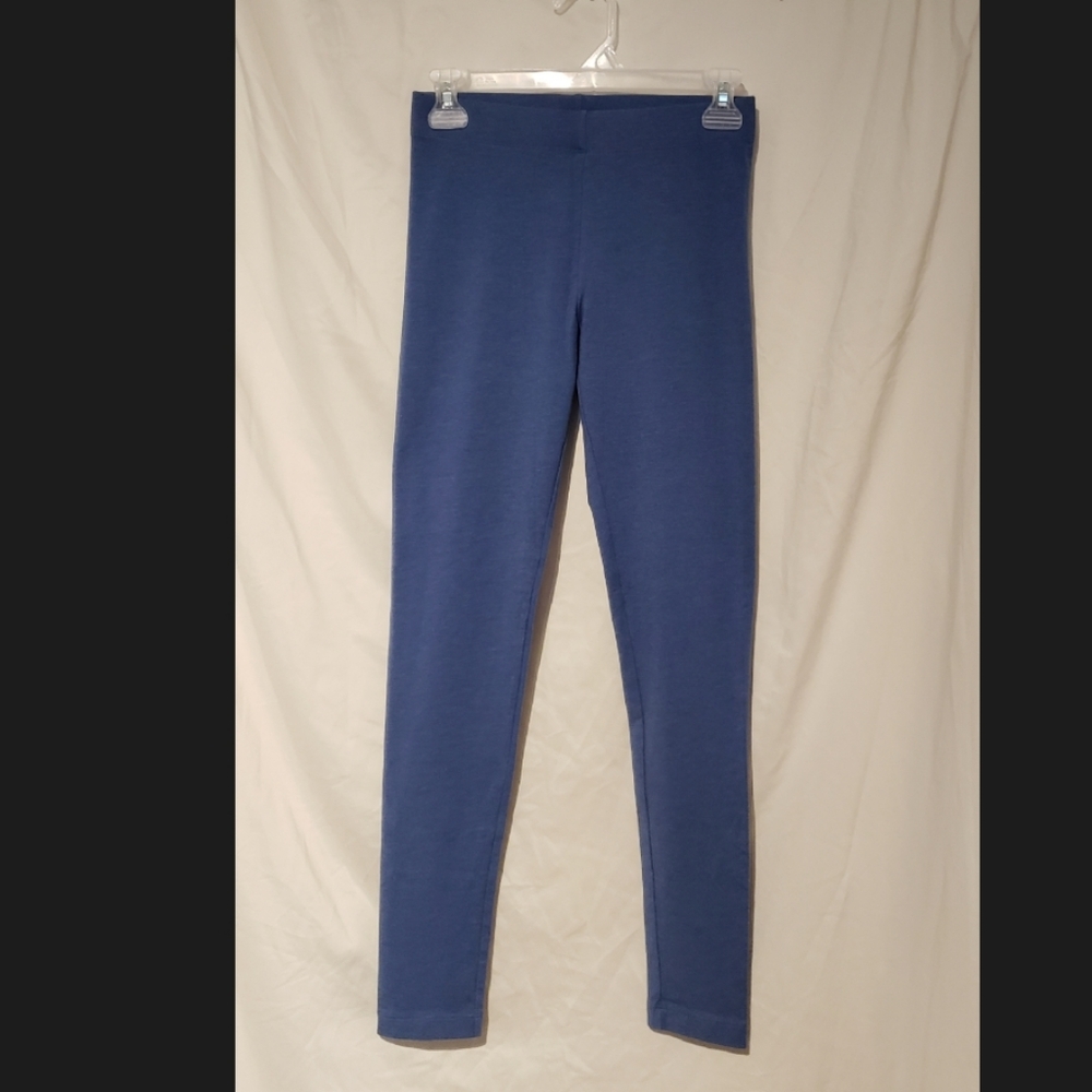 Soft blue leggings with waist band